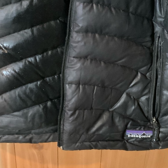 Vintage Patagonia Down Jacket - Black - Picture 4 of 5